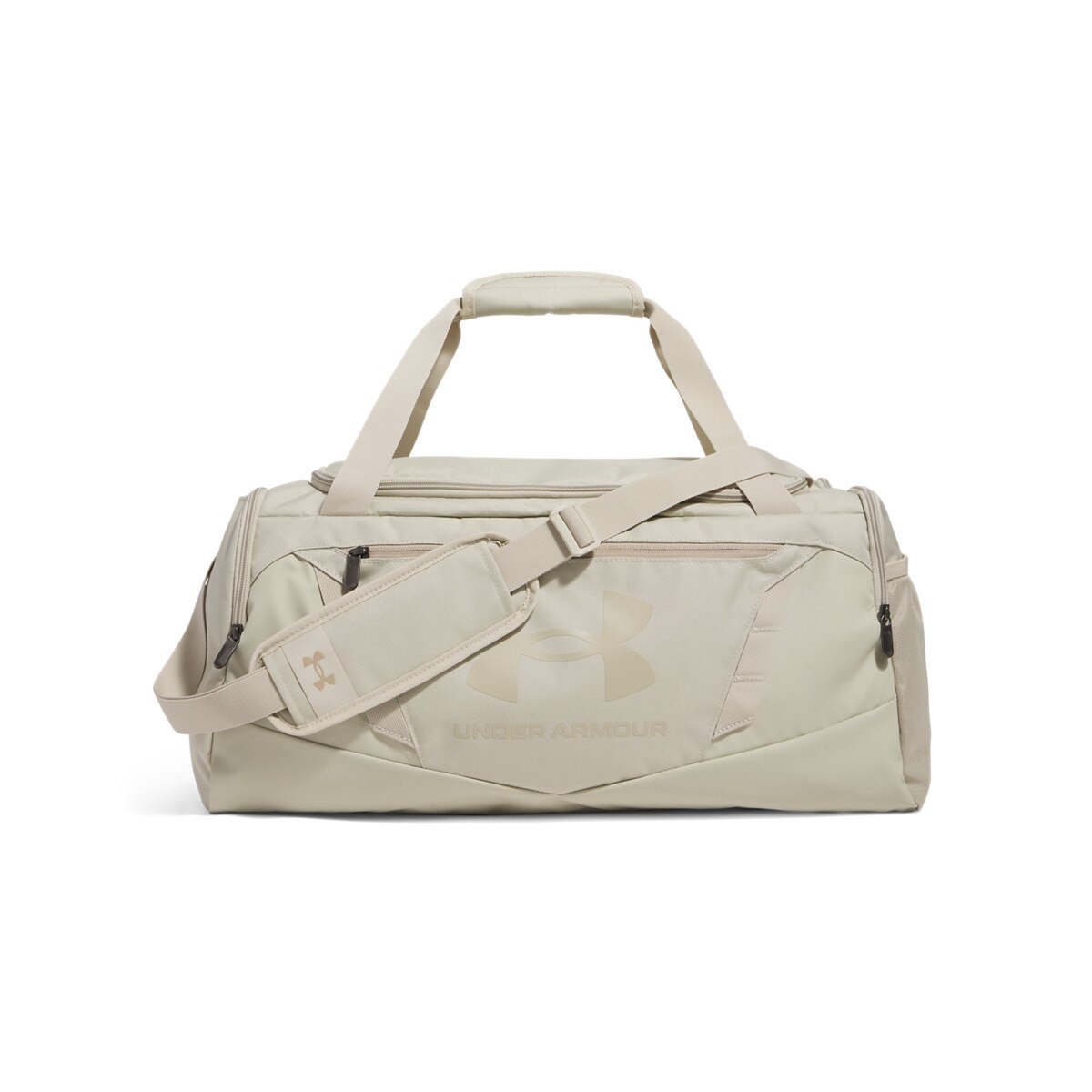Torba treningowa uniseks 40 l Under Armour UA Undeniable 5.0 Duffle SM - beżowa