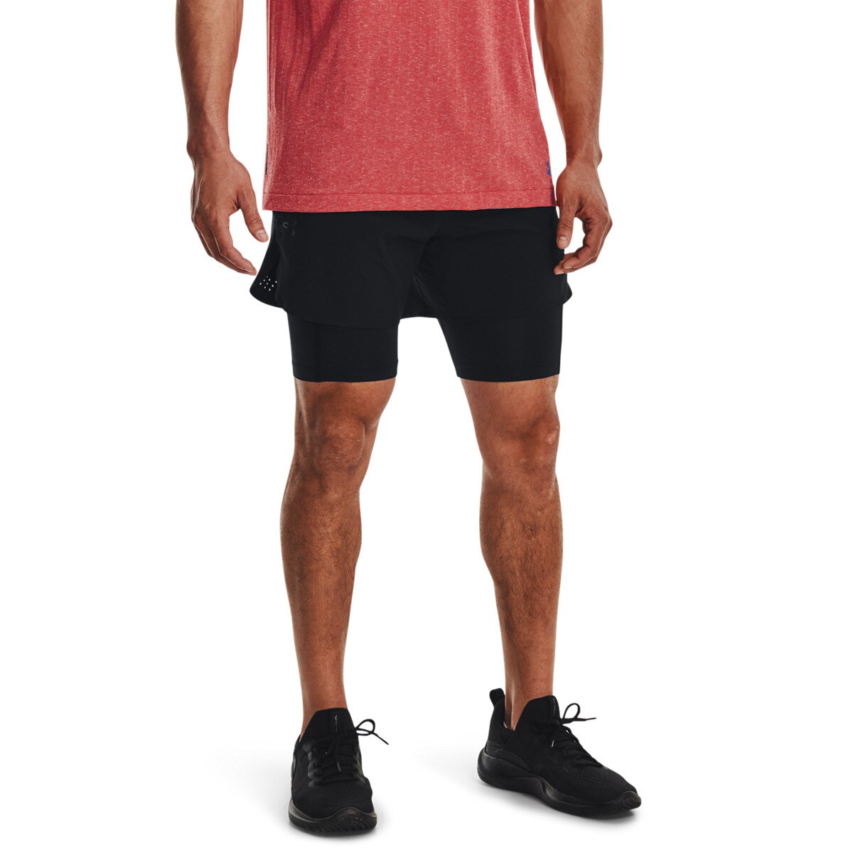 Męskie spodenki treningowe Under Armour UA Vanish Elite 2in1 Short - czarne