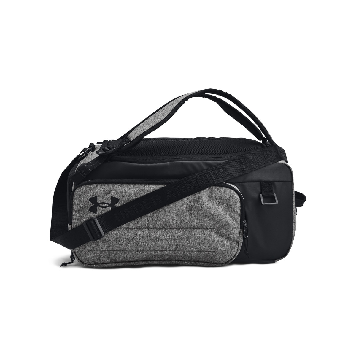 Torba treningowa uniseks 40 l Under Armour UA Contain Duo SM BP Duffle - czarna