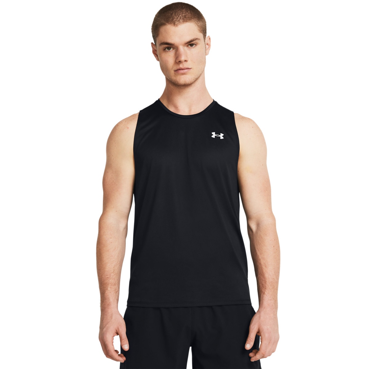 Męski top treningowy Under Armour UA Tech Tank - czarny