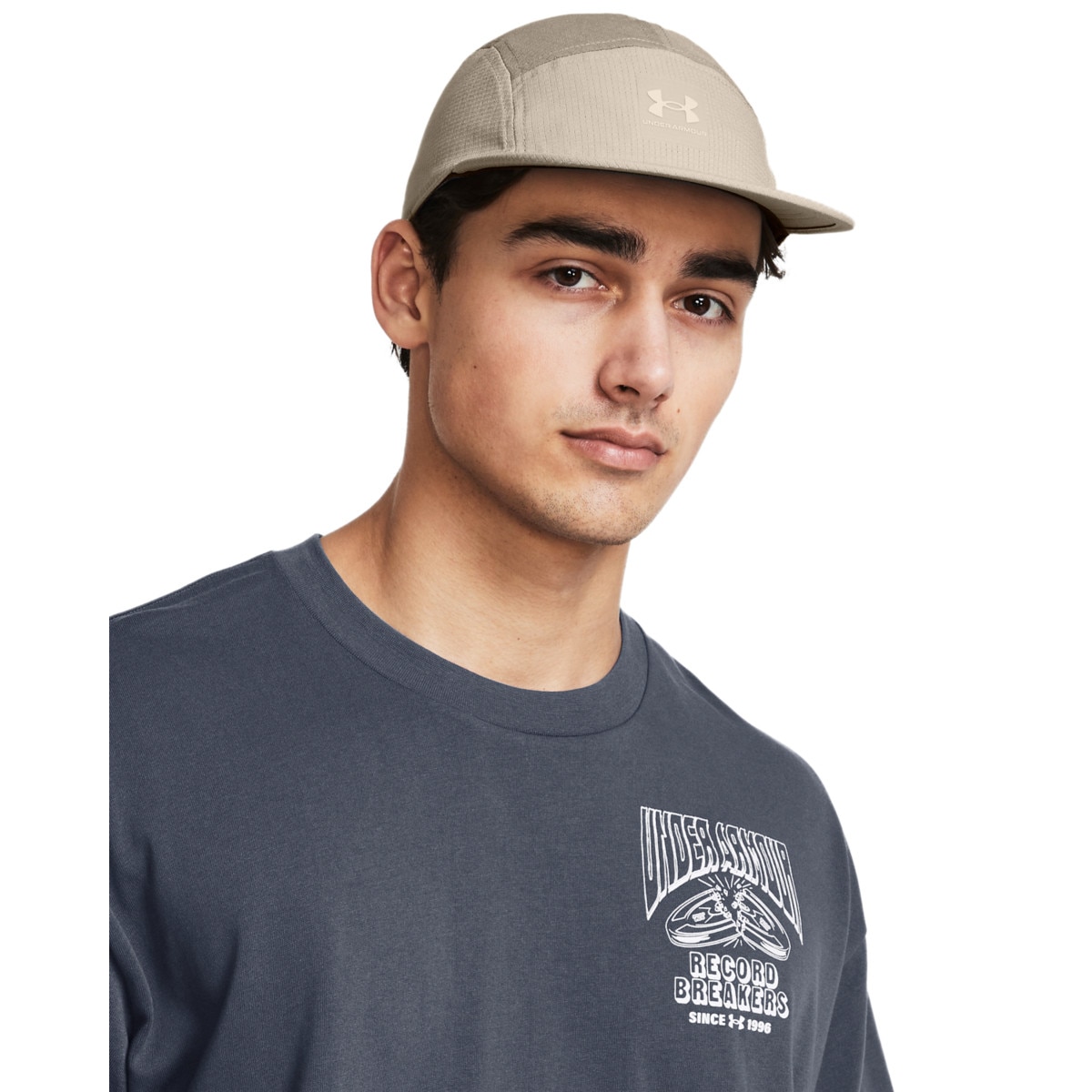 Męska czapka z daszkiem Under Armour Iso-chill Armourvent Camper - beżowa