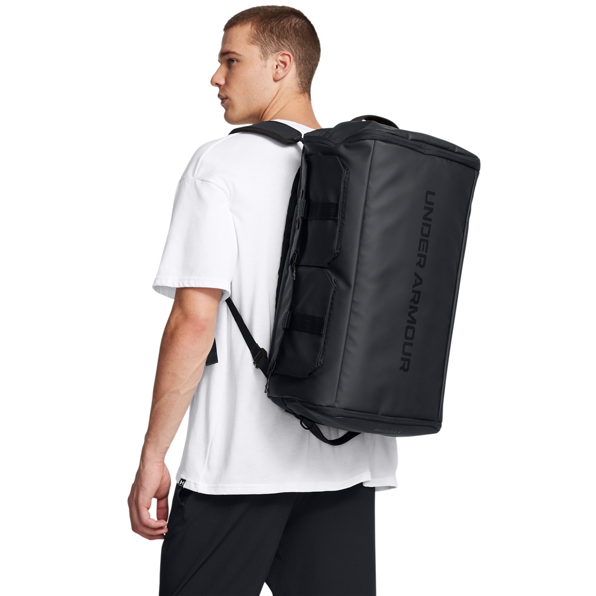Plecak treningowy uniseks 48 l Under Armour UA Triumph Backpack Duffle - czarny