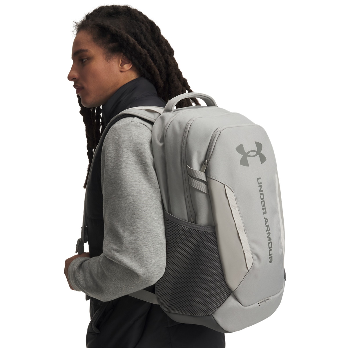Plecak treningowy uniseks 29 l Under Armour UA Hustle 6.0 Backpack - szary