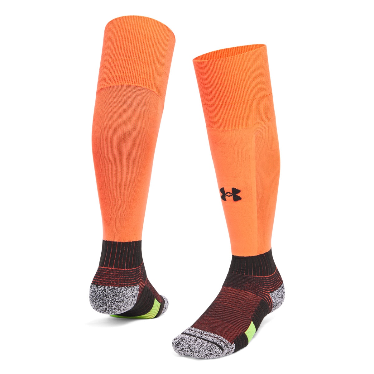 Skarpetki piłkarskie uniseks Under Armour UA Magnetico Pocket 1pk OTC - pomarańczowe