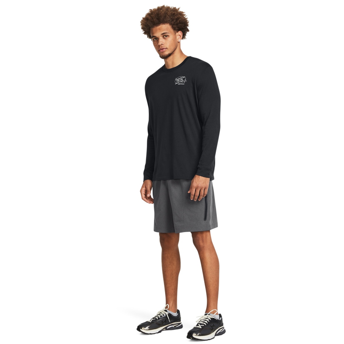 Męskie spodenki treningowe Under Armour UA Unstoppable Vented Short - szare