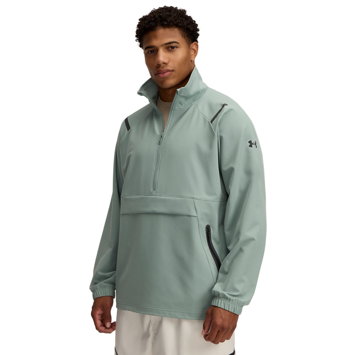 Męska bluza treningowa Under Armour UA Unstoppable Anorak - zielony