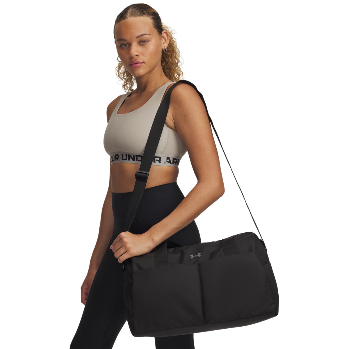 Damska torba treningowa 26 l Under Armour UA Studio Lite Duffle - czarna