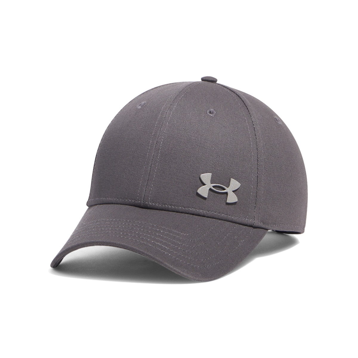 Męska czapka z daszkiem Under Armour M's Sportwear Metal ADJ - szara