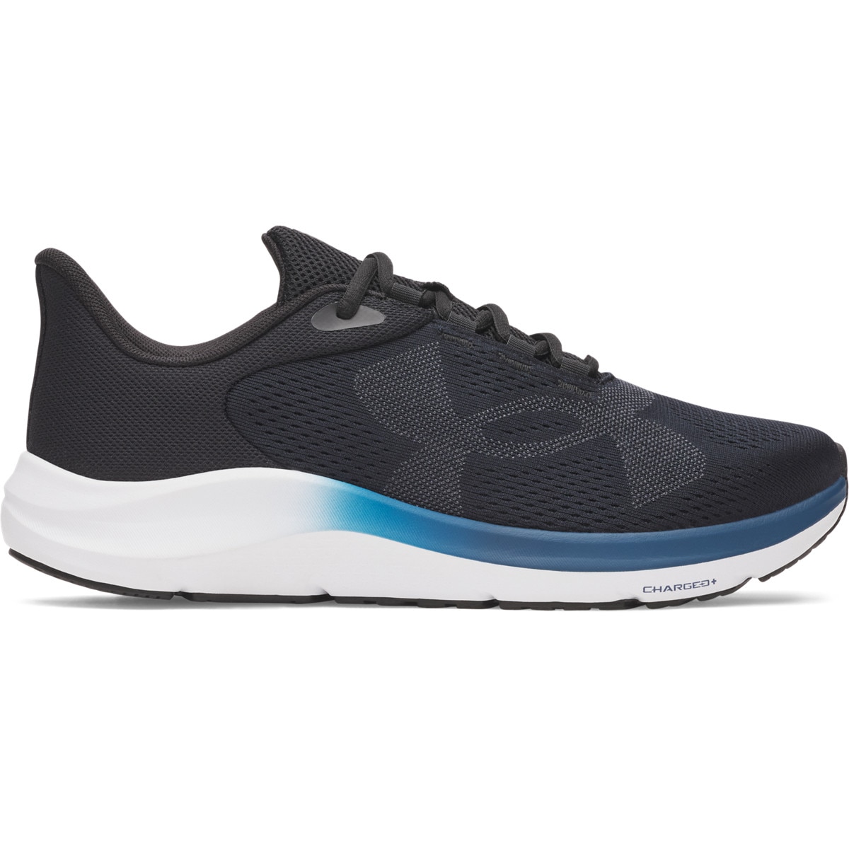 Męskie buty do biegania Under Armour UA Charged Pursuit 4 Big Logo - czarne