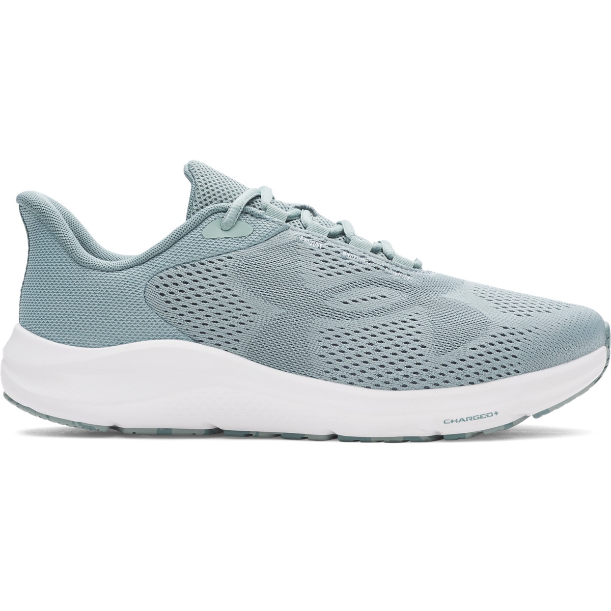 Męskie buty do biegania Under Armour UA Charged Pursuit 4 Big Logo - niebieskie
