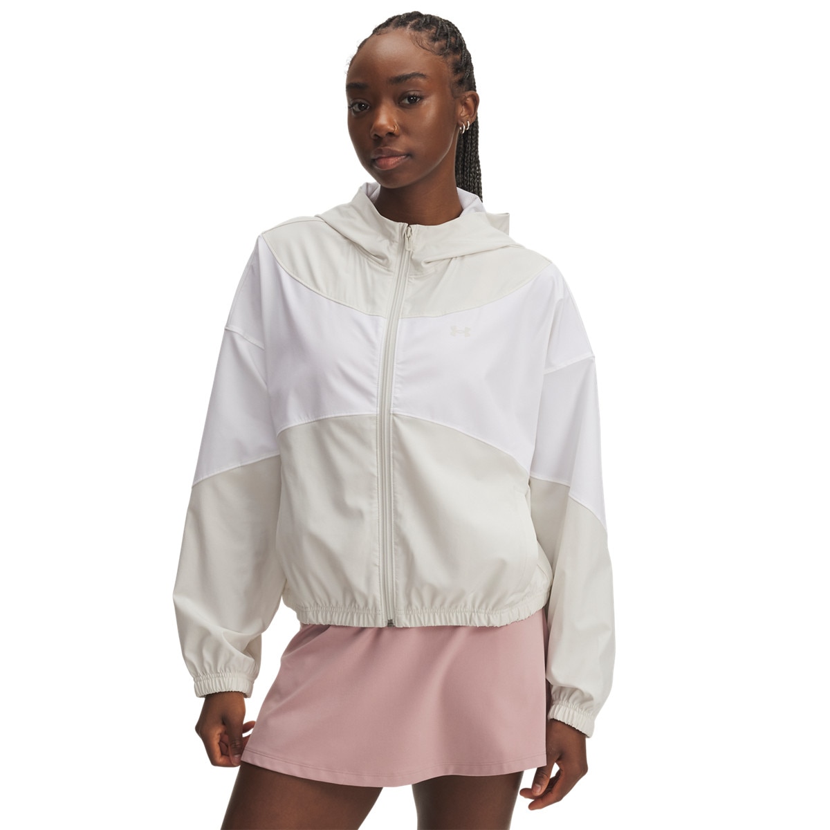 Damska kurtka Under Armour UA Rival Woven - biała