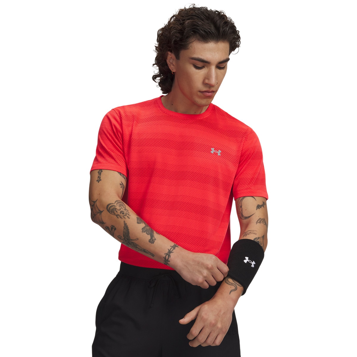 Męska koszulka do biegania Under Armour UA Velociti - czerwona