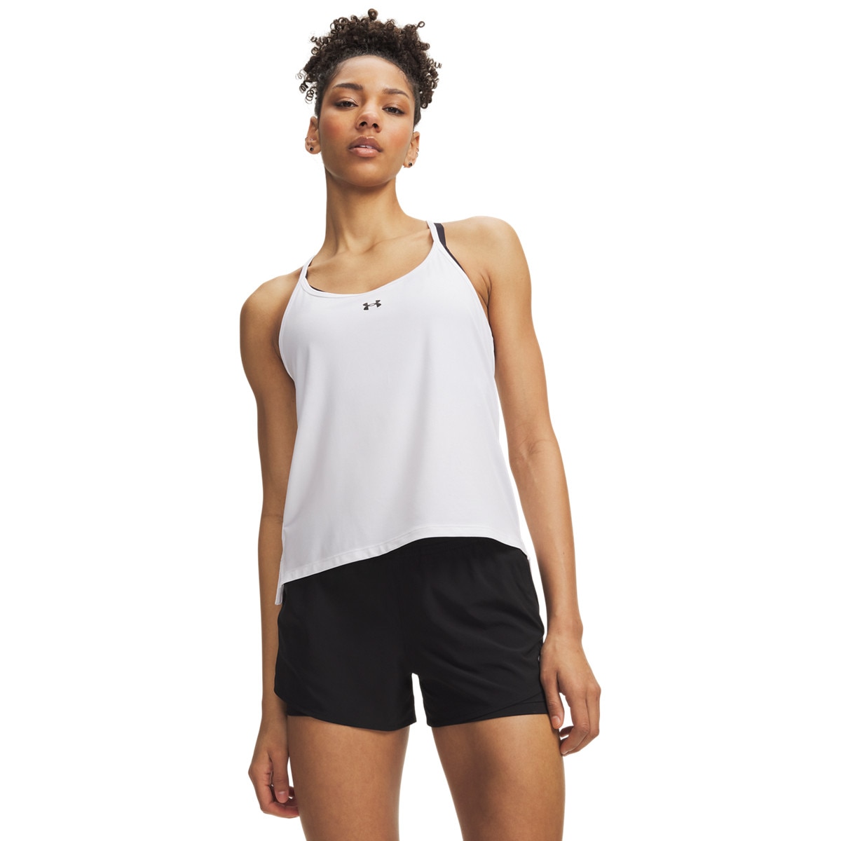 Damska koszulka treningowa Under Armour UA Vanish Racerback Tank - biała