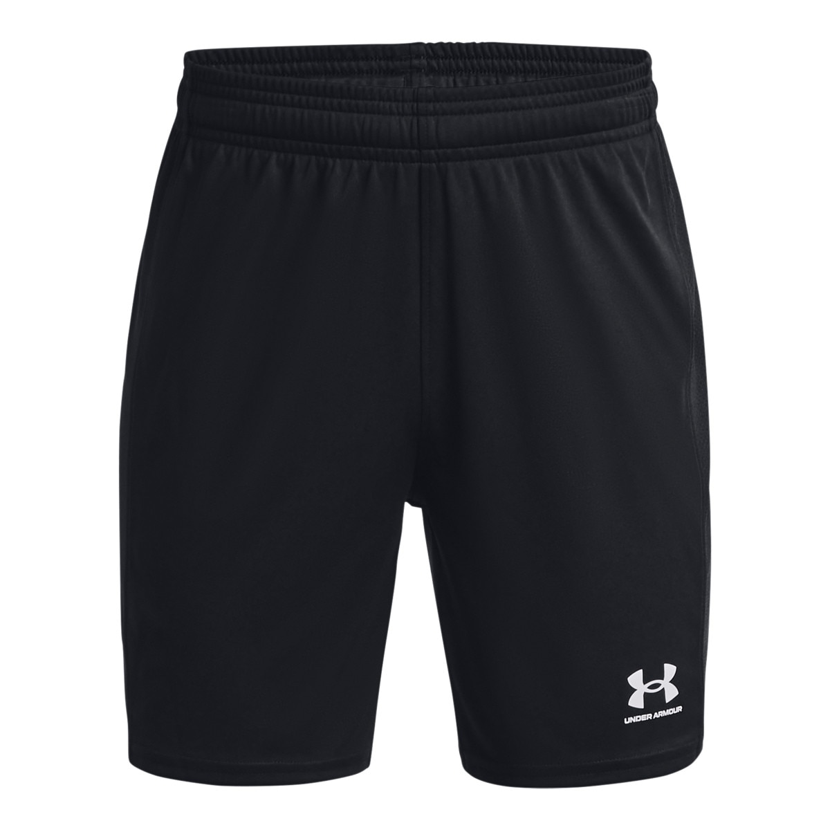 Chłopięce spodenki treningowe Under Armour UA B's Ch. Knit Short - czarne