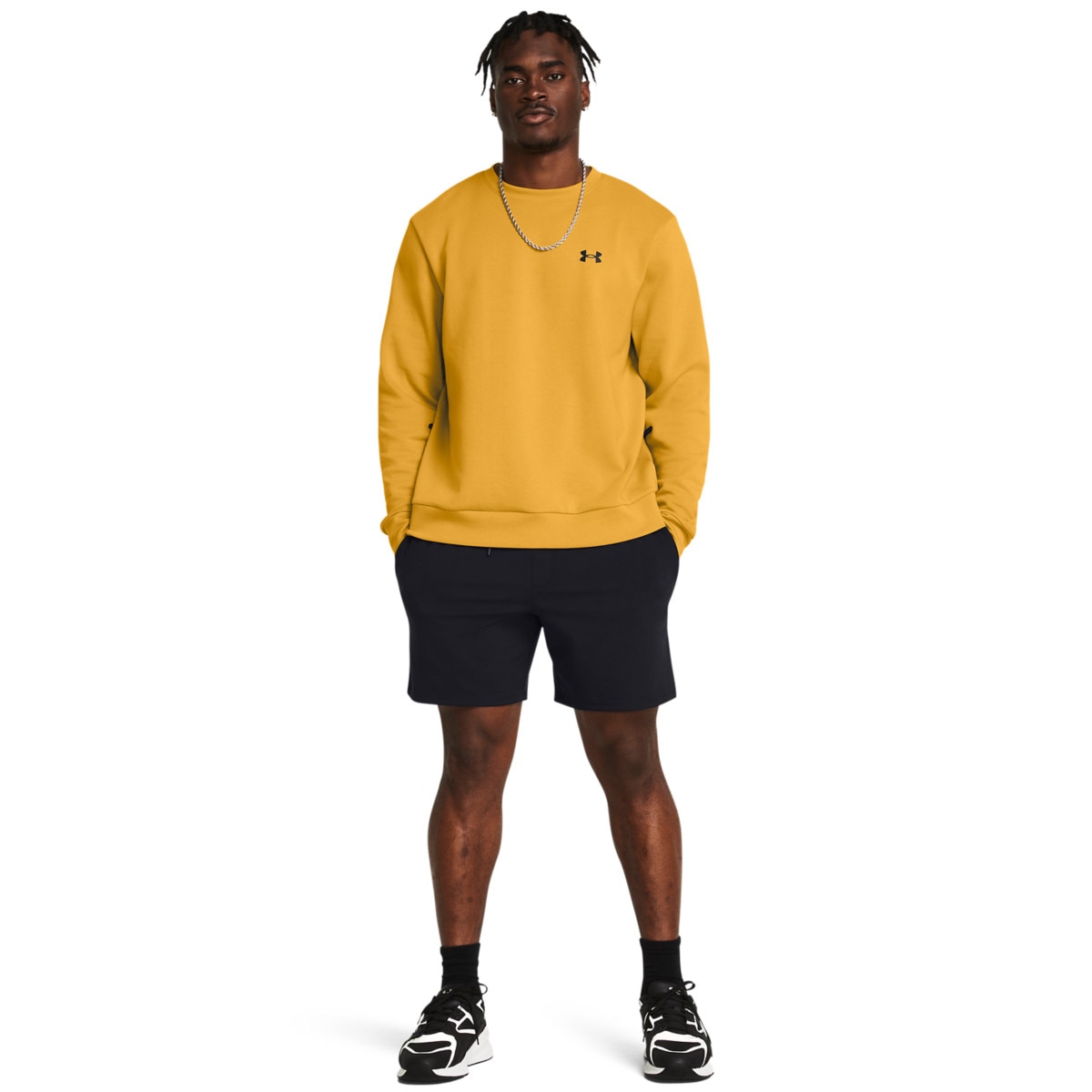 Męskie spodenki treningowe Under Armour UA Meridian Shorts - czarne