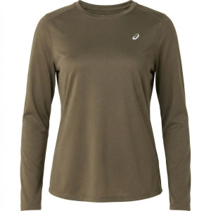 Asics Core LS Top Bekleidung Damen grün