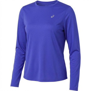 Asics Core LS Top Bekleidung Damen blau