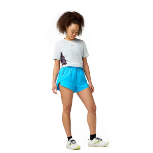 Brooks Cascadia Short Bekleidung Damen blau