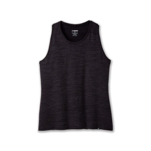 Brooks Luxe Tank Bekleidung Damen schwarz