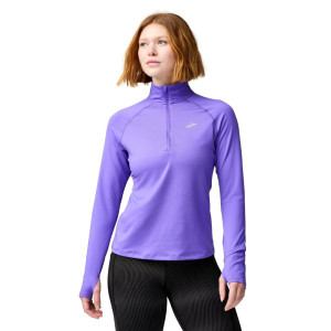 Brooks Dash 1/2 Zip 3.0 Bekleidung Damen lila