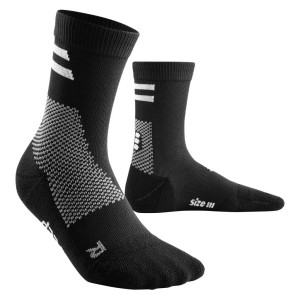 Cep Training Socks Mid Cut Socks Bekleidung Unisex schwarz