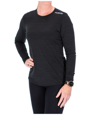 Fusion C3 LS Shirt Bekleidung Damen schwarz