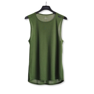 Fusion Run Singlet Bekleidung Herren grün