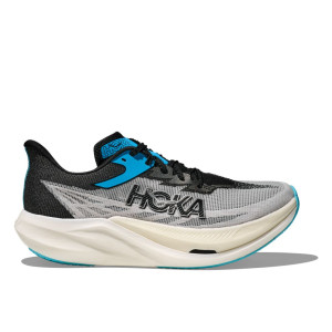 Hoka Rocket X 3 Schuhe Unisex grau 40.6