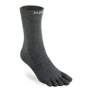Injinji Liner Crew Bekleidung Unisex schwarz