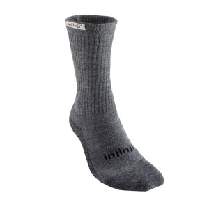 Injinji Hiker Crew Bekleidung Herren grau