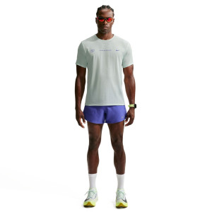 Nike Aeroswift Dri-Fit ADV Graphic Short Sleeve Top Bekleidung Herren grün