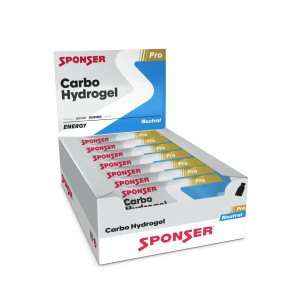 Sponser Carbo Hydrogel Neutral (20 x 60g) Ernährung Unisex