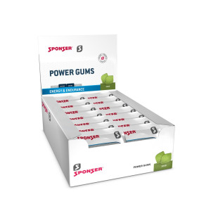 Sponser Power Gums Sour (20 x 75g) Ernährung Unisex