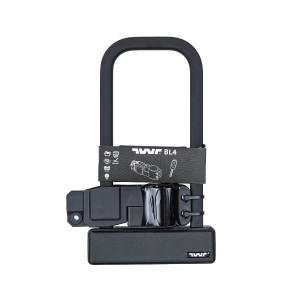 Zapięcie rowerowe U-Lock RWR BL4 14.3cm x 25.5cm