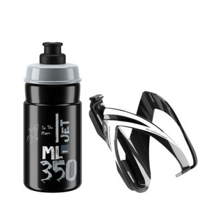 Zestaw koszyk + bidon 350ml Elite Kit CEO