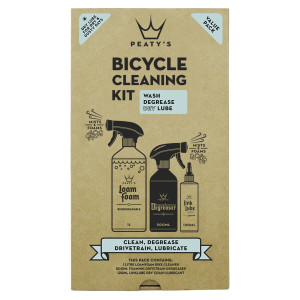 Zestaw Peaty's Wash Degrease Lubricate (DRY)