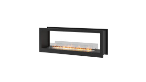 Biokominek do zabudowy Infire 2 SIDE 1200 czarny