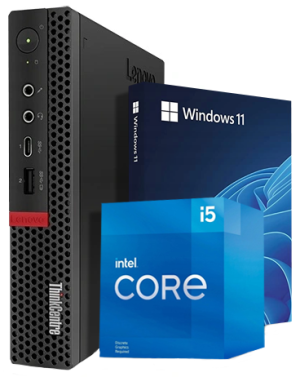 Komputer Lenovo M720Q i5-9400T 16GB DDR4 256GB NVMe Win11H + WiFi kl.A-