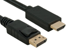 KABEL PRZEJŚCIÓWKA HDMI DISPLAYPORT ADAPTER 2.0 4K/60HZ 1,8M