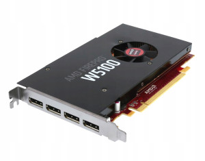Karta Graficzna AMD Firepro W5100 4GB 4xDP Wysoki profil