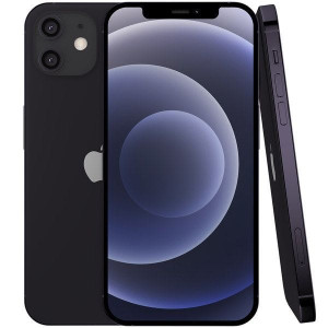 Smartfon poleasingowy APPLE IPHONE 12 BLACK 4/128GB kl. B, RYSKI! bat 79%