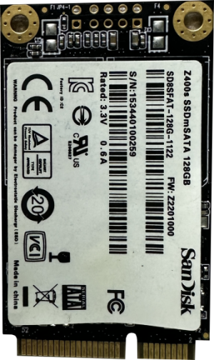 Dysk SSD 128GB SanDisk Z400s mSATA