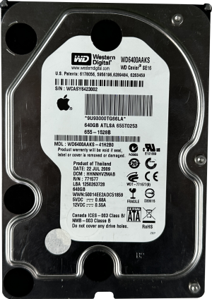 Dysk HDD 3,5" 640GB WD6400AAKS – SATA II 7200RPM