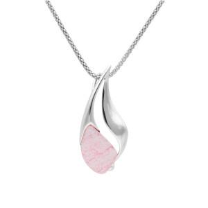 Wisior z kamieniem księżycowym srebro