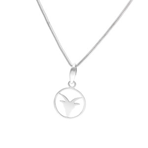 Wisior znak zodiaku Koziorożec srebro rodowane