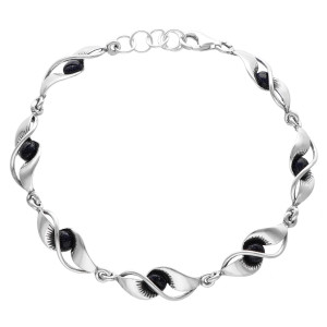 Bransoletka z Nocą Kairu srebro oksydowane