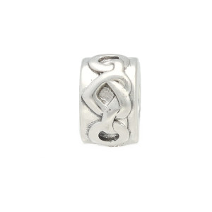 Zawieszka charms do bransoletki serce