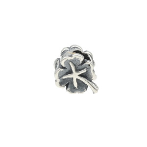 Zawieszka charms do bransoletki koniczynka