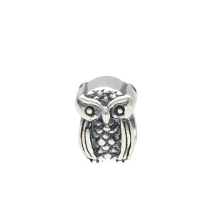 Zawieszka charms do bransoletki sowa