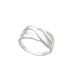 Pierścionek gładkie srebro